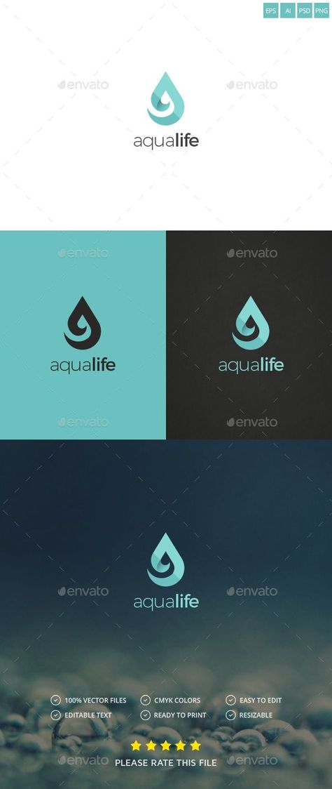 Water Logo Design Ideas Brand Identity, Oil Logo Design, Logo Design Water, Oil Logo, Plumbing Logo, Water Drop Logo, Sea Logo, Drop Logo, Water Branding