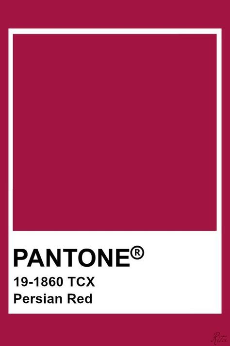 Persian Red Pantone Tcx, Pantone Red, Pantone Color Chart, Pantone Swatches, Pantone Palette, Pantone Colour Palettes, Color Chip, Paper Rose, Colour Board