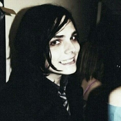 Gerard Way, My Chemical, My Chemical Romance, Cutie Patootie, My Wife, Romance, Hair, White, Black