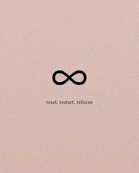 Refocus Quotes, Restart Quotes, Reset Restart Refocus, Love Therapy, Matching Best Friend Tattoos, Thoughtful Quotes, Empowering Words, Quotes Success, Best Friend Tattoos