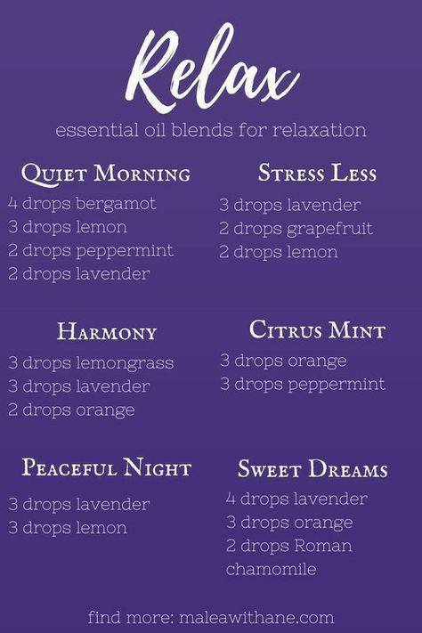 Relaxing Essential Oil Blends, Essential Oils Blends, Lilin Aroma, Relaxing Essential Oils, Essential Oil Combinations, Doterra Essential Oils Recipes, Essential Oil Diffuser Blends Recipes, Oils For Sleep, Young Living Essential Oils Recipes