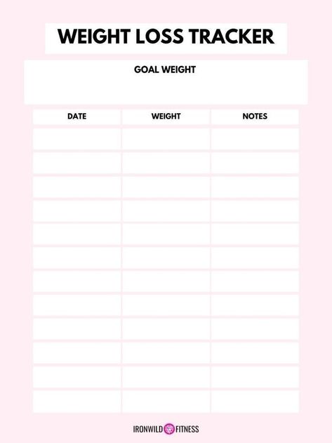 Free Printable Weekly Weight Loss Tracker (+ Weigh-In). If you are looking for a way to track body measurements or want to add to your fitness planner, try this to keep your diet on track. It's not healthy to weigh yourself every day, but doing it weekly can go a long way for workout motivation. Simple but pretty! Weight Tracker, Diet Planner, Health Planner, Fitness Journal, Fitness Planner, Lose Belly, Lose Belly Fat, Printable Planner, Free Printable