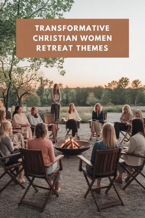 Transformative Christian Women Retreat Themes: Inspire and Grow Together Christian Retreat Themes, Women Empowerment Activities, Womens Retreat Themes, Women Retreat, Empowerment Activities, Retreat Activities, Retreat Themes, Christian Retreat, Christian Women's Ministry