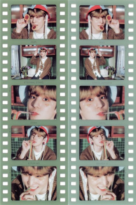 Photo Strip, Yunho Ateez, Gwangju, Film Strip, Fairy Tale, Fairy Tales, Film, Canvas