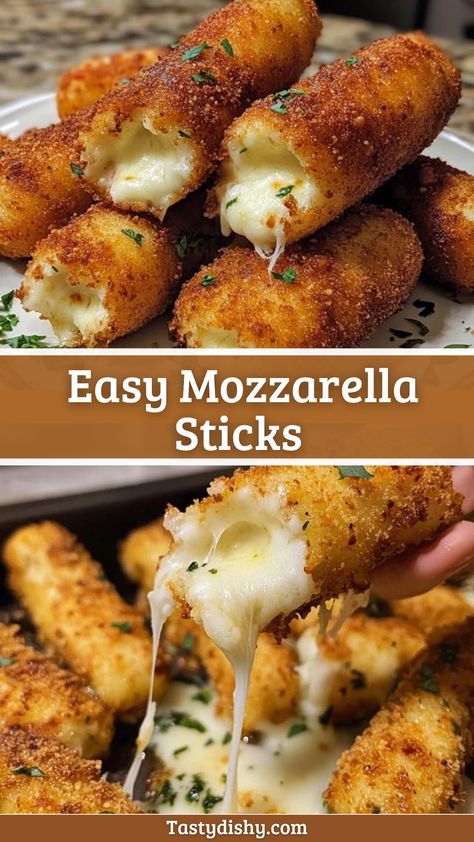 Ah, mozzarella sticks! Who doesn’t love these gooey, cheesy delights? I remember the first time ... Read More Mini Mozzarella Sticks, Mozzarella Sticks Oven Baked, Homade Mozarella Sticks, Easy Delicious Dinner Recipes For Family, Easy Cheap Food Recipes, Mozza Sticks Recipe, Homade Mozzarella Sticks, At Home Mozzarella Sticks, Mozarella Sticks Recipes Airfryer