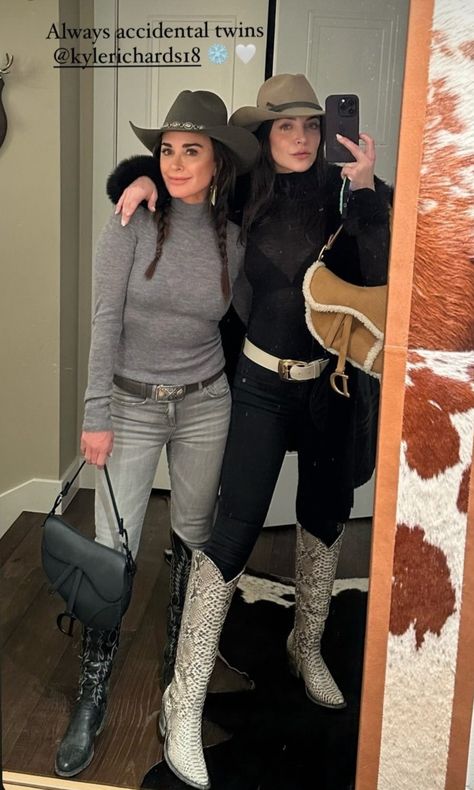 Kyle Richards Outfits, Kyle Richards Style, Kyle Richards, Stockholm Fashion, Real Housewives, Creative Fashion, Beverly Hills, Stockholm, Cowboy Boots