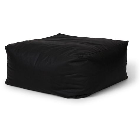 House & Home PU Square Bean Bag - Black Classroom Organisation, Bean Bag Covers, Bean Bags, Lounge Room, Kids Rooms, Bean Bag, Futon, The Kids, Old World