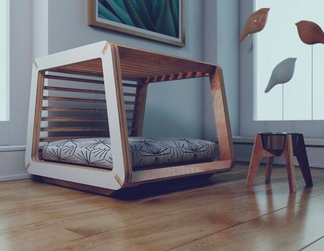 Dog Bunk Beds, Cat Resting, House Cozy, Dog House Plans, Space Capsule, Cnc Furniture, Cozy Cat, Cnc Files, Box Light