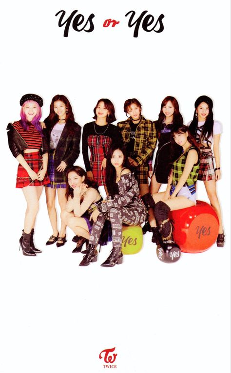 twice yes or yes photobook version a Yes Or Yes Twice, Twice Yes Or Yes, Yes Or Yes, First Love Story, Twice Korean, Twice Once, Twice Jihyo, Fashion Icons, Korean Music