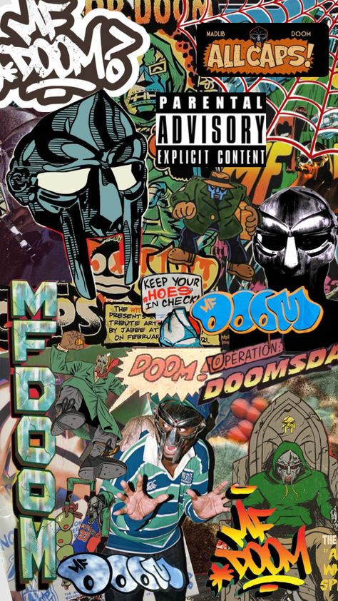 MF DOOM #allcaps #mmfood #rap #music #mfdoom #comic #potholderz Iphone Wallpaper Texture, Tyler The Creator Wallpaper, Hip Hop Artwork, Kingdom Hearts Fanart, Hip Hop Poster, Graffiti Wallpaper Iphone, Music Poster Ideas, Comic Book Art Style, Text Logo Design