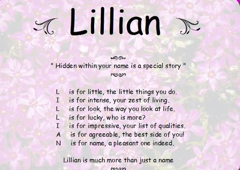 Click to find more meaning of your name here Meaning Of The Name Lillian, Lillian Meaning, Lillian Name Meaning, Lillian Name, Z Baby Names, Shirt Images, Meaning Of Your Name, Sneakers Wallpaper, Baby Girl Name