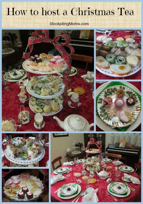 How to host a christmas tea Christmas Host, Winter Tea Party, Christmas Afternoon Tea, Tea Party Sandwiches, Christmas Tea Party, English Tea Party, Afternoon Tea Recipes, High Tea Party, Winter Tea