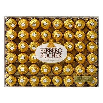 Ferrero Rocher Box, Individually Wrapped Candy, Ferrero Rocher Chocolates, Hazelnut Chocolate, Gold Candy, Chocolate Diamond, Chocolate Cookie Recipes, Chocolate Gift Boxes, Chocolate Diamonds