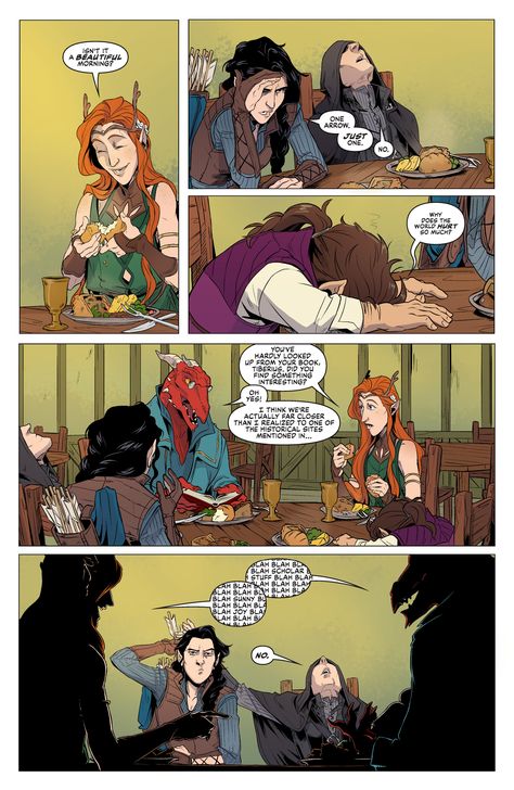 Comic Keyleth Vox Machina Comic, Vox Machina Origins, Keyleth Cosplay, Critical Role Vox Machina, Critical Role Comic, Mythical Art, Critical Role Characters, Comic Company, Dnd Funny