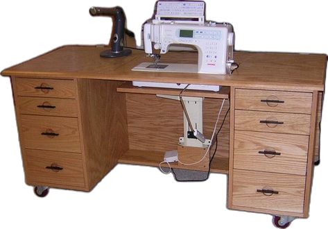 Sewing Machine Storage, Cabinet Woodworking Plans, Sewing Desk, Sewing Room Furniture, Machine Storage, Sewing Machine Tables, Sewing Machine Cabinet, Sewing Machine Table, Sewing Room Design