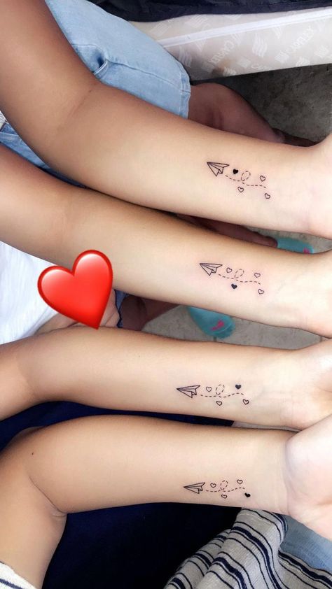 Matching Tattoos 4 Sisters, Tattoo Ideas For 4 Sisters, 4 Bff Tattoos, 4 Cousin Tattoos, Tattoos For 4 Cousins, 3 Best Friends Tattoo Ideas, Four Friends Tattoos Ideas, Latinx Inspired Tattoos, Tattoos For Four Sisters