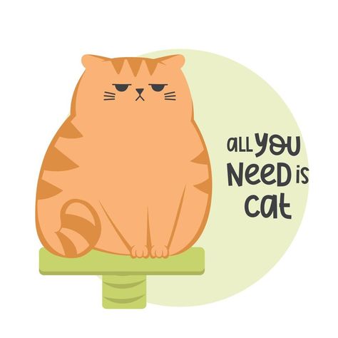 House Cute, Cats House, Cute Funny Cartoons, Different Poses, Ginger Cat, Cat Character, Ginger Cats, Cat Sitting, Cat Cat