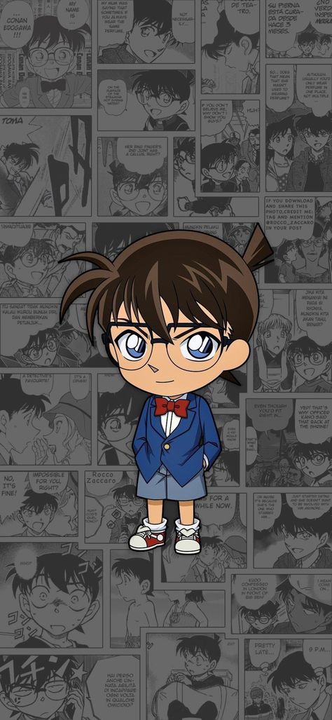 Detective Conan Wallpapers Aesthetic, Conan Wallpaper, Detective Conan Shinichi, 헬로키티 배경화면, Manga Detective Conan, Materi Bahasa Jepang, Kid Detectives, Conan Detective, One Piece Episodes