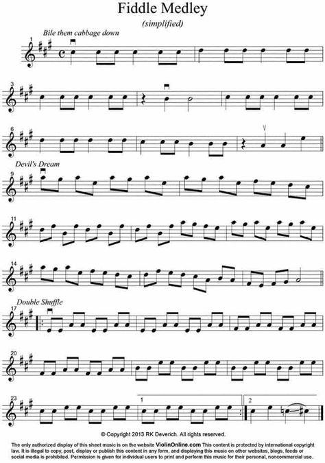 Violin Online Free Violin Sheet Music - American Fiddle Medley ... Free Violin Sheet Music, Violin Teaching, Fiddle Music, Violin Practice, Fiddle Tunes, Learn Violin, Violin Lessons, Violin Sheet, Violin Sheet Music