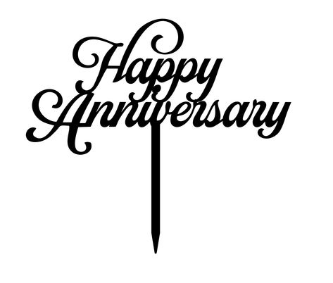 Happy Anniversary Topper, Happy Anniversary Template, Happy Anniversary Cake Topper, Happy Anniversary Lettering, Happy Anniversery, Happy Aniversary, Anniversary Letter, Stick Design, Box Templates