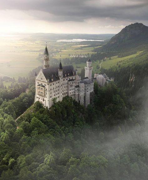 Germany Castles Neuschwanstein, Plitvice Lakes National Park, Travel Facts, Germany Castles, Neuschwanstein Castle, Plitvice Lakes, Drone Photos, Beautiful Castles, Architecture Old