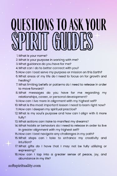 How To Ask Spirit Guides For Help, How To Ascend, Questions To Ask Your Spirit Guide, Oracle Card Questions To Ask, Spirit Guide Communication, Asking Spirit Guides For Help, Spiritual Questions To Ask Yourself, Talk To Spirit Guides, Pendulum Questions For Spirit Guides