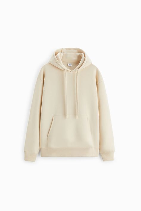 BASIC HOODIE - camel | ZARA Turkey Hoodie Zara, Basic Hoodie, Hoodie Size Chart, Workout Sweatshirt, Oversize Hoodie, Two Piece Outfit, Striped Shirt, Hoodie Print, Jogging