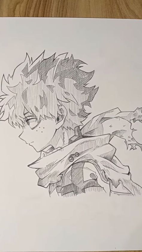 Vigilante Deku Drawing, Deku Sketch Easy, Superhero Drawing Ideas, My Hero Academia Deku Drawing, Deku Art Sketch, My Hero Academia Art Sketch, Deku Drawing Sketch, My Hero Academia Sketches, Izuku Midoriya Sketch