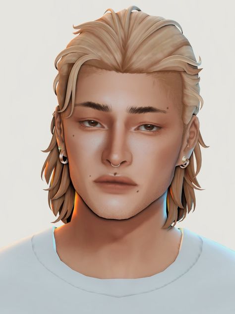 Cullen ♡ | simsaula Sims 4 Cc Maxis Match Hair Male Medium, Sims 4 Cc Dyed Hair Male, Sims 4 Hair Overlay, Sims 4cc Hair Men, Sims 4 Cc Guys Hair Patreon, Ts4cc Hair Male, Sims Men Hair Cc, Ts4cc Male Hair, Sims4 Cc Hair Male Mullet