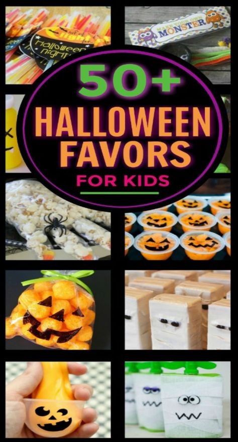 Toddler Halloween Goody Bag Ideas, Halloween Party Favors For Toddlers, Halloween Daycare Gifts, Toddler Halloween Party Favors, Diy Halloween Treats For Kids, Halloween Non Candy Treats, Toddler Halloween Treats, Alexandria School, Halloween Favors For Kids