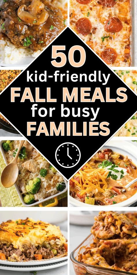 Easy Fall meal ideas! These quick and easy fall dinner recipes simple, fall family meal ideas. Cheap fall family meals, fall family meal planning, fall dinner meals family, autumn recipes dinner comfort foods, healthy fall family meals recipes, autumn recipes dinner main dishes, quick fall dinner ideas, fall dishes dinners families easy, autumn food recipes dinner, easy fall family dinner recipes, fall cooking recipes dinners simple, fall supper ideas easy, easy fall weeknight dinners families. Fall Family Meals, Fall Meal Ideas, Fall Family Meal, Fall Cooking Recipes, Quick Fall Dinner, Easy Fall Dinner, Easy Fall Dinner Recipes, Family Meal Ideas, Easy Fall Dinners