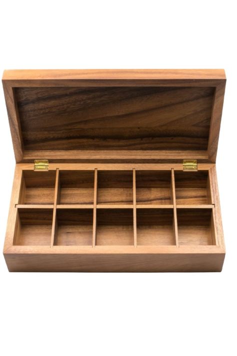 Tea Box Design, Wood Box Design, Jewelry Box Plans, Storage Chests, Tea Box Storage, Luxury Closets Design, Woodworking Box, Tea Storage, Spice Box