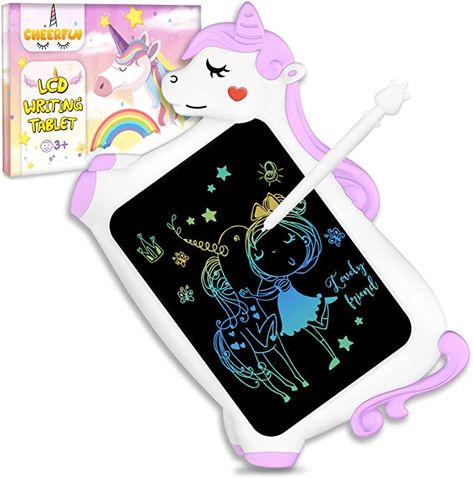 Travel Road Trip, Lcd Writing Tablet, Toy Gifts, Easter Gifts For Kids, Toddler Travel, Unicorn Toys, Drawing Pad, Unicorn Gifts, Easter Gifts