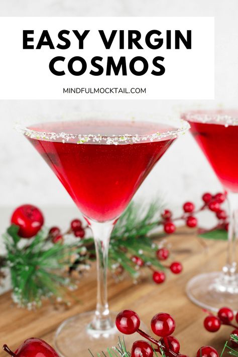 Are you looking for a virgin cosmopolitan drink thats easy to make? This virgin cosmo is non alcoholic and has a delicious combination of cranberry, orange and lime juice. Perfect for pregnancy this virgin drinks recipe is a must for Christmas and the Holidays! Virgin Cosmopolitan, Virgin Drink Recipes, Cosmopolitan Drink, Cosmo Recipe, Cosmopolitan Recipe, Easy Mocktail Recipes, Virgin Drinks, Drinks Recipe, Lime Peel