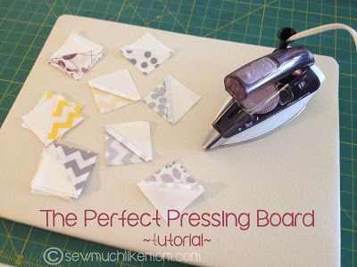 Perfect Pressing Boards: A DIY Tutorial - Purple Daisies Quilting Ironing Boards, Sewing Room Organization, Quilting Room, Patch Aplique, Quilting Studio, My Sewing Room, Sewing Rooms, Quilting Techniques, Sewing Studio