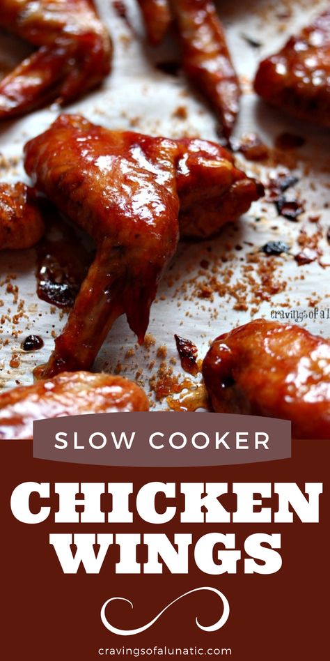 Slow Cooker Bbq Chicken Wings, Crispy Crockpot Chicken Wings, Whole Chicken Wings Crockpot, Slow Cooker Wings Recipe, Slow Cooker Wings Crock Pots, Chicken Wings In Slow Cooker, Wings In Crockpot Easy, Crock Pot Chicken Wings Slow Cooker, Slow Cooker Chicken Wings Recipes