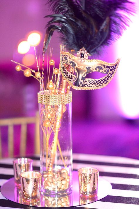 Themed Events | Envents Pink And Gold Masquerade Party, Masquerade Ball Reception, Masquerade Sweet 16 Centerpieces, Creepy Elegant Aesthetic, Masquerade Hoco Theme, Masquarede Ball Masquerade Party, Mascarade Theme Party, Elegant Party Themes Classy, Masquerade Birthday Party Decorations