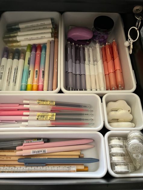 My Stationary collection #stationary #justjan College Stationary Aesthetic, Aethstetic Stationary, Pen Collection Organization, Sixth Form Stationary, Stationary Set Up, Study Things To Buy, Campus Stationary, School Stationary Aesthetic, Stationary Supplies Organization