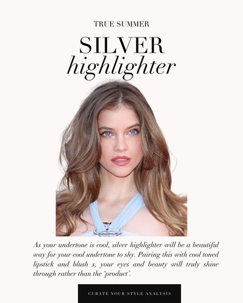 Our True Summer makeup guide is here with the beautiful Barbara Palvin 🤍 . #coloranalysis #colouranalysis #coloranalyst #barbarapalvin #summerpalette #truesummer True Summer Makeup, Makeup Color Palette, Flattering Makeup, Color Analysis Summer, Summer Skin Tone, Cool Summer Palette, Seasonal Makeup, Soft Summer Palette, Soft Summer Color Palette