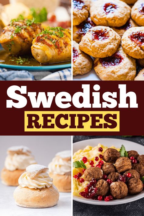 Swedish Dinner, Swedish Desserts, Pasta Food Recipes, Swedish Cuisine, Nordic Recipe, Swiss Recipes, Pudding Chia, Around The World Food, Swedish Dishes