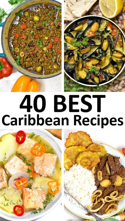 Jamaican Recipes Seafood, Caribbean Buffet Ideas, Caribbean Crockpot Recipes, West Indian Food Recipes, Easy Caribbean Dinner Recipes, West Indian Recipes Trinidad, Summer Soul Food Recipes, Caribbean Food Ideas, Royal Caribbean Recipes