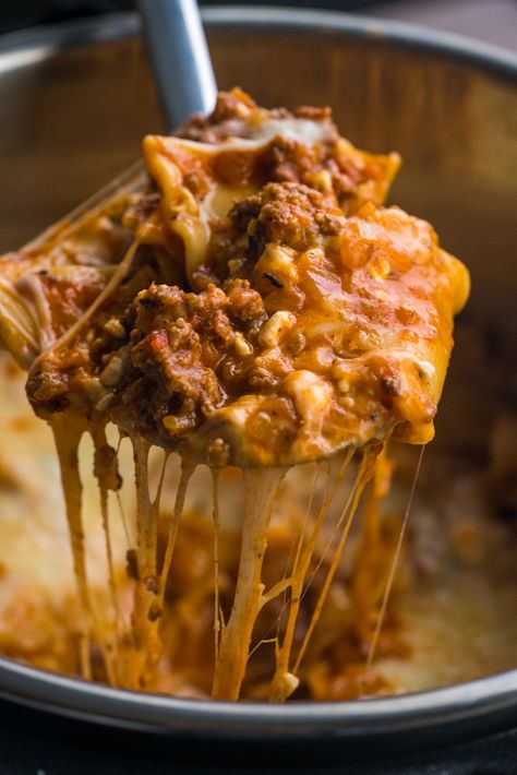 Instant Pot Lazy Lasagna – 12 Tomatoes Instant Pot Lazy Lasagna, Lazy Lasagna Recipe, Instant Pot Lasagna Recipe, Slow Cooker Lasagna Soup, Instant Pot Lasagna, Instant Pot Meals, Easy Menu, Lazy Lasagna, Instant Food