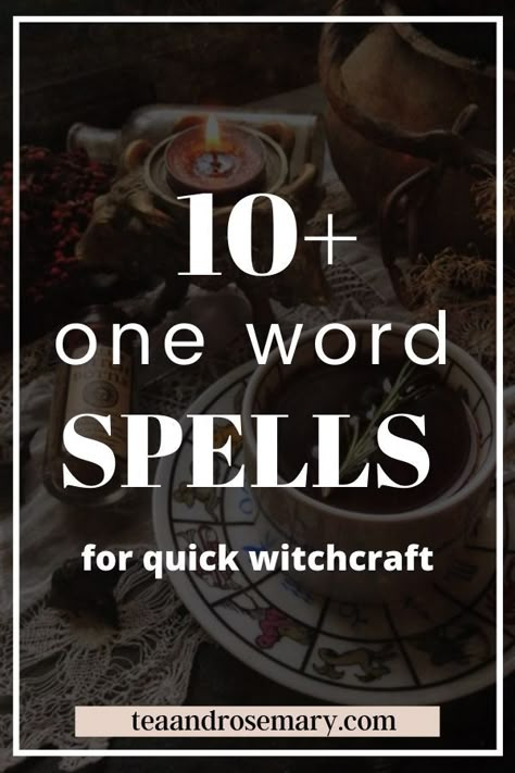 10+ one word spells for beginners | witchcraft for beginners #spellsforbeginners #witchcraftforbeginners Spell For Evil Person, 1 Word Spells, Single Word Spells Magic, White Magic Spells For Beginners, Spell For Noisy Neighbors, Wicca Spells Beginners, Single Word Spells, One Word Spells Magic, Truth Spells For Beginners