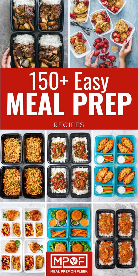 Recipes With Minimal Ingredients, Easiest Meal Prep, Meal Prep On Fleek, Healthy Snacks To Buy, Meal Prep Guide, Flavor Combinations, Meal Prep Recipes, Easy Healthy Meal Prep, Healthy Instant Pot Recipes