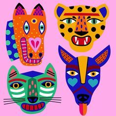 Ilustrasi Dan Poster, Posca Art, Soyut Sanat Tabloları, Central American, Mexican Art, Illustrations And Posters, Carp, Animal Illustration, Work In Progress