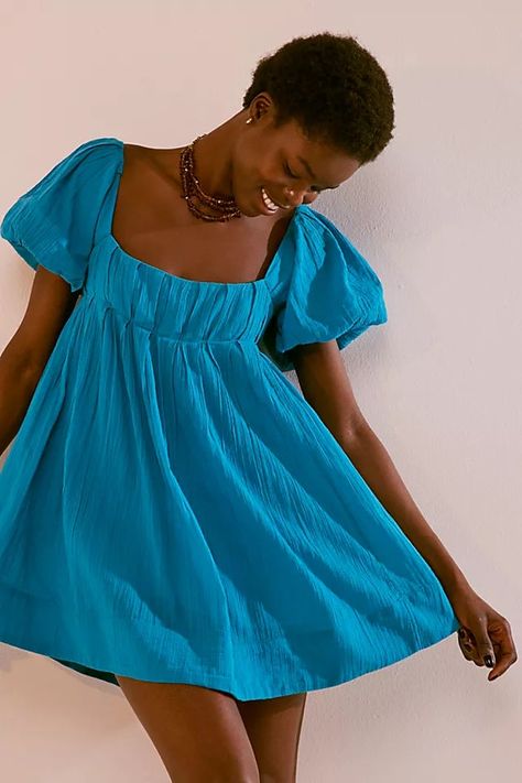 Marina Mini Blue Free People Dress, People In Ocean, Ocean Palace, Country Concert Dress, Concert Dresses, Country Dresses, Country Concert Outfit, Design Square, Mini Dresses Summer