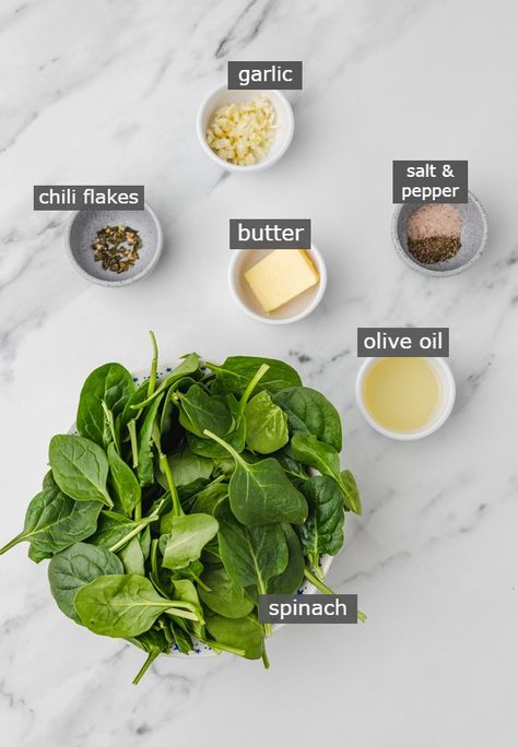 How To Sauté Spinach, Sauteed Frozen Spinach, Spinach And Garlic Sauteed, Easy Sauteed Spinach, Fresh Spinach Side Dish Recipes, Sautéed Spinach And Mushrooms, Easy Spinach Side Dishes, Sautéed Spinach Recipes, Saute Spinach Recipes