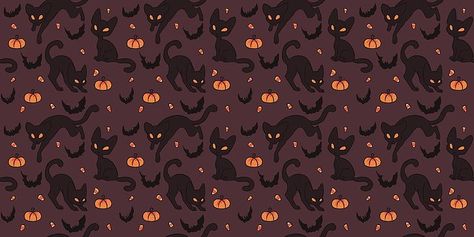 Electronic Aesthetic, Pumpkin Cats, Cat Pattern Wallpaper, Halloween Desktop Wallpaper, Helloween Wallpaper, October Wallpaper, Cool Technology Gadgets, Wallpapers Black, Pumpkin Wallpaper