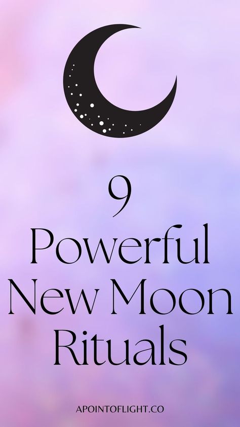 9 powerful new moon rituals New Moon Magic Intentions, New Moon Manifesting, October New Moon Ritual, New Moon Cinnamon Ritual, New Moon Money Manifestation, Things To Do On New Moon, New Moon Manifestation Spell, New Moon Protection Spell, New Moon Magic Spells