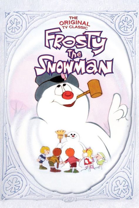 Frosty The Snowman The Snowman Movie, Best Holiday Movies, Movie Posters Decor, The Originals Tv, Inspector Gadget, Movies Quotes, Frosty The Snowman, Christmas Favorites, Frosty The Snowmen